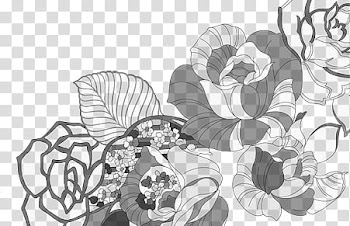 Flower Roses PS Brushes, rose drawings transparent background PNG clipart