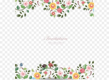 Flower Stock photography Clip art - Flowers border 