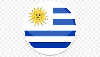flower text brand yellow - Uruguay 
