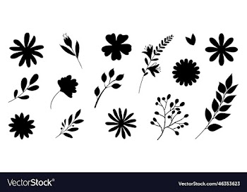 flower tree and leaf collection