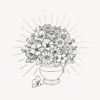 Flower vase clipart, vintage decoration | Free Vector Illustration - rawpixel