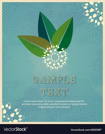 Flower vector image