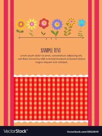 Flower vector image