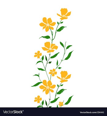 Flower vector image