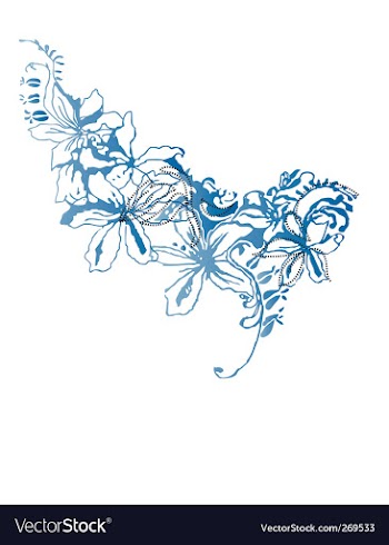 Flower vector image