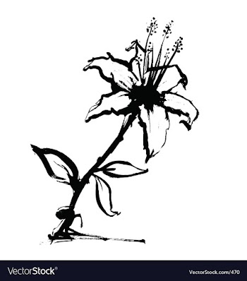 Flower vector image