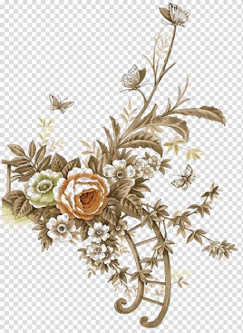 Flower Vintage clothing , vintage transparent background PNG clipart
