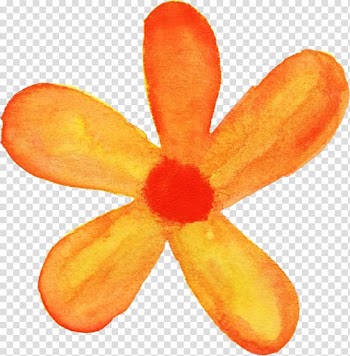 Flower Watercolor painting Crayon, watercolor flower transparent background PNG clipart