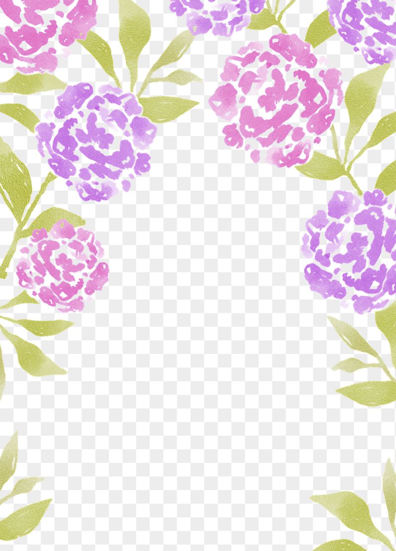 Flower wedding invitation card template | Free PNG - rawpixel