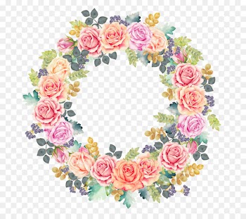 Flower Wreath Floral design Clip art - flores acuarelas 