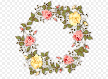Flower Wreath Garland - wreath 