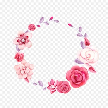 Flower Wreath Icon - Flower plants flower picture material,Beautiful bouquet ring 