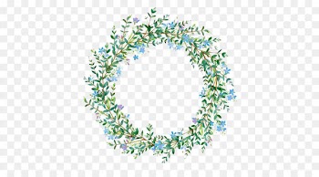 Flower Wreath Stock photography Stock illustration Illustration - Grass flower ring 
