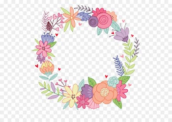 Flower Wreath Watercolor painting Drawing Party - watercolor wreath 