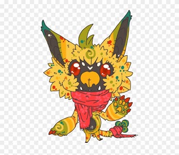 Flowering Plant Leaf Legendary Creature Clip Art - Cartoon