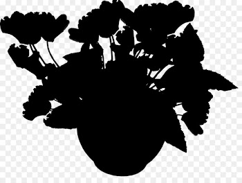 Flowering plant Silhouette Font Leaf -  