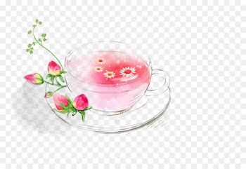 Flowering tea Chrysanthemum tea Hibiscus tea - scented tea 