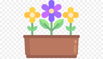 Flowerpot Garden tool - in a row png download - 512*512 - Free ...