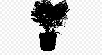 Flowerpot Houseplant Desktop Wallpaper Computer Silhouette -  