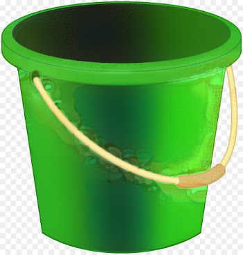 Flowerpot, Plastic, Bucket, Green PNG