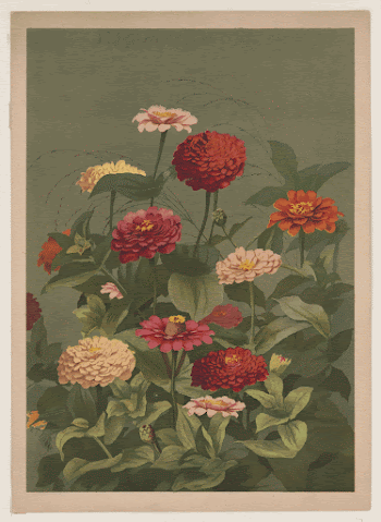 Flowers (1884) by L. Prang | Free Photo - rawpixel