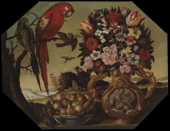 Flowers and parrots, Tekijä Ei | Free Photo - rawpixel