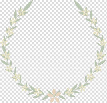 Flowers and wreaths transparent background PNG clipart