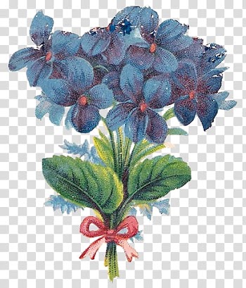 Flowers, blue and green floral wreath transparent background PNG clipart