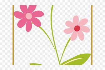 Flowers Borders Clipart Flower Bouquet - Flower Border Png Clipart