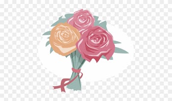 Flowers Bouquet Wedding Romance Transparent Png - Ramo De Novia Dibujo Png