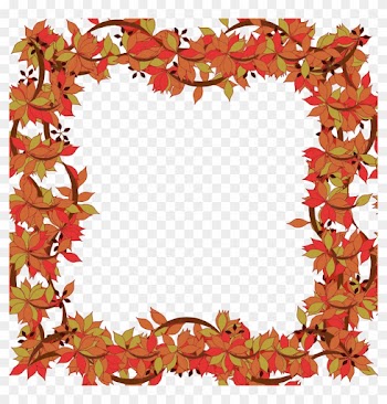 Flowers Clip Art Border Png - Png Transparent Frame Floral