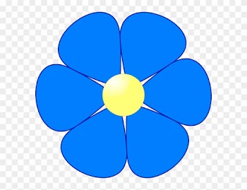 Flowers Clip Art Free Clipart Images - Blue Flower Clip Art
