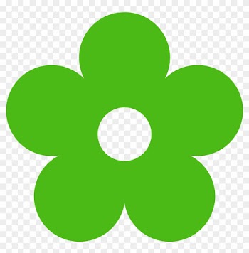 Flowers Clipart Wosqgv Clipart - Green Flower Clipart