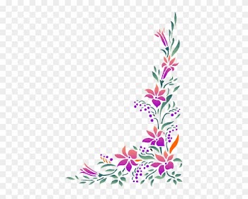 Flowers Designs - Flower Page Borders