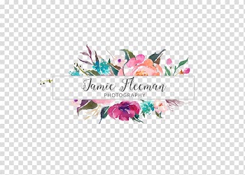 Flowers , Floristry Logo Floral design Watercolor painting Flower, watercolor banner transparent background PNG clipart