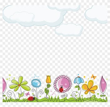 Flowers Flower Wildflowers Garden Colourful Sky Clouds - Flower