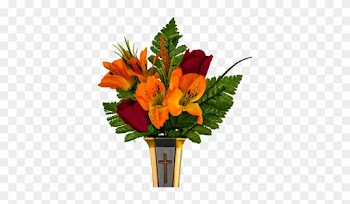 Flowers For Cemeteries Inc - Tiger Lilies And Roses