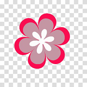 Flowers Hearts Cute Stuff, red, white, and peach flower art transparent background PNG clipart