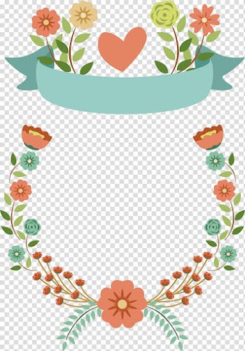 Flowers illustration, wreath material transparent background PNG clipart