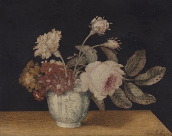 Flowers in a Delft Jar | Free Photo - rawpixel