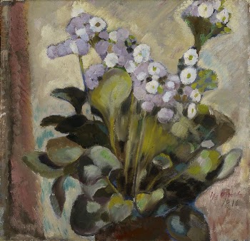 Flowers in a pot, 1916 | Free Photo - rawpixel