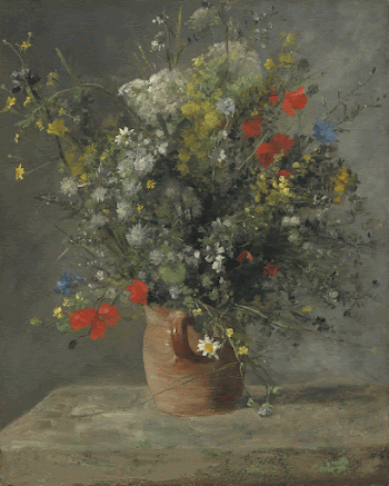 
Flowers in a Vase (c. | Free Photo - rawpixel