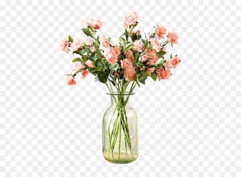 Flowers in a Vase Vase of Flowers Garden roses - FIG flower vase flower material 