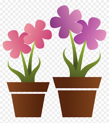 Flowers In Pot Clipart