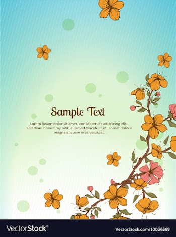Flowers vector image