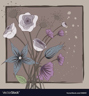 Flowers vector image
