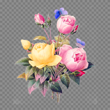 Flowers Vintage Cutout Cut - Free image on Pixabay