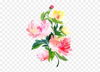 Flowers Watercolour Flowers Watercolor Painting - Flowers With Water Colors