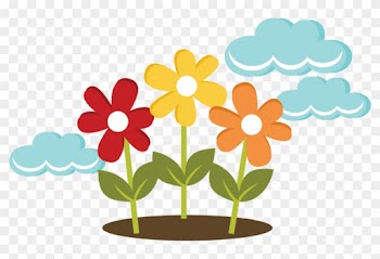 Flowers With Clouds Svg S For Cutting Machines Flower - Flowers Svg