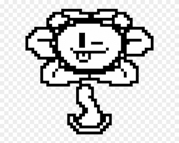 Flowey Undertale Png - Flowey Undertale Pixel Art, Transparent Png ...